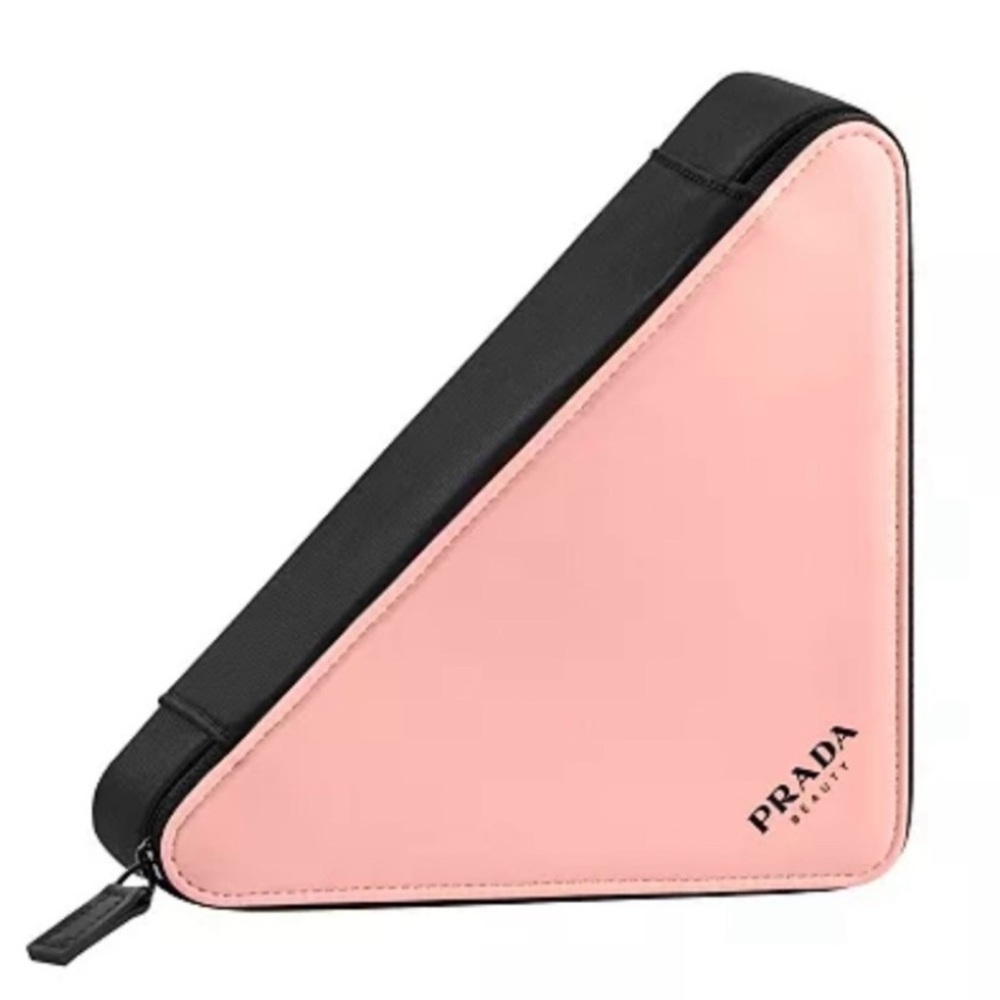 Prada Beauty Triangle Cosmetic Bag/Pouch